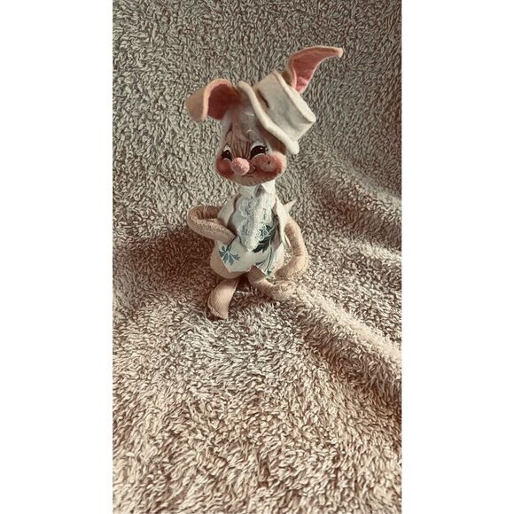 Annalee Bunny Doll 8" 1965 - Picture 1 of 8